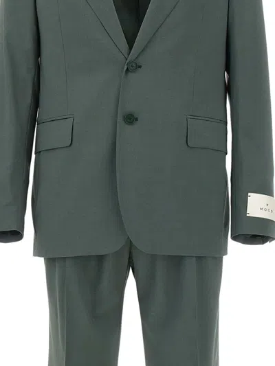 Manuel Ritz Two-button Suit In Multi