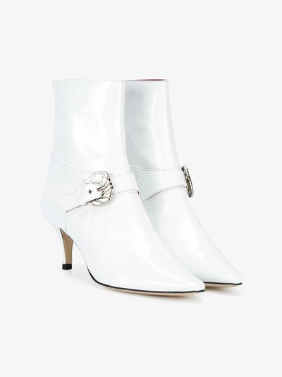 Shop Dorateymur Saloon Boots In White