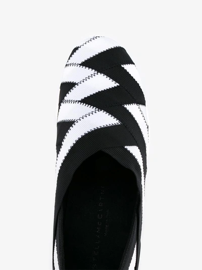 Shop Stella Mccartney Slip-on Woven Sneakers