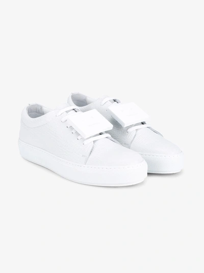 Shop Acne Studios White Adriana Sneakers