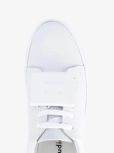 Shop Acne Studios White Adriana Sneakers