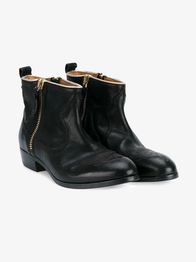 Golden Boots Black | ModeSens