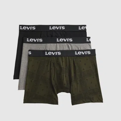 Levi's Bandana Boxer Brief (3-pack) In Multi