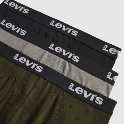 Levi's Bandana Boxer Brief (3-pack) In Multi