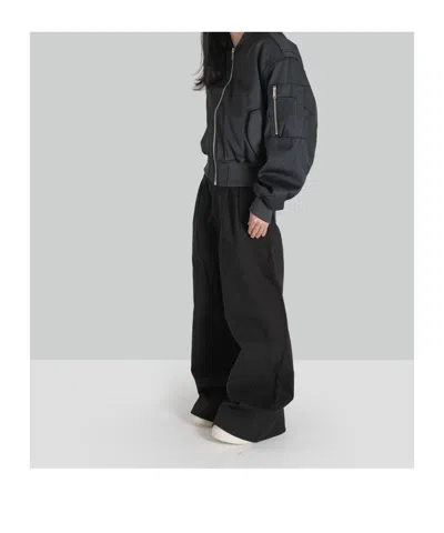 Entire Studios Broad Bomber Jacket In Black