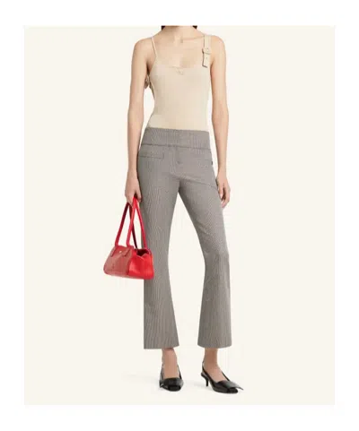 Courrèges Houndstooth Trousers In Multi