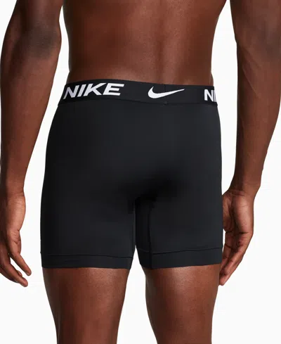 Nike Men's Essential Micro Boxer Briefs, 3-pack In Black