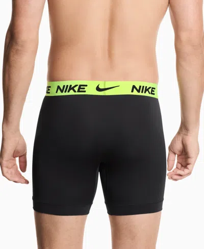 Nike Men's Essential Micro Boxer Briefs, 3-pack In Black
