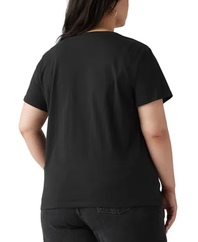 Levi's The Perfect Tee (plus Size) In Black
