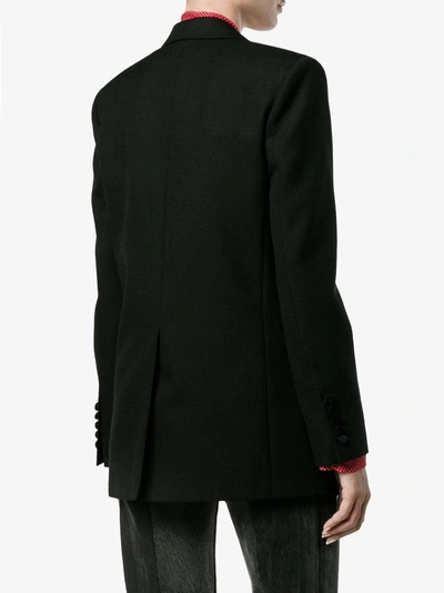 Shop Saint Laurent Classic Tuxedo Jacket In Black
