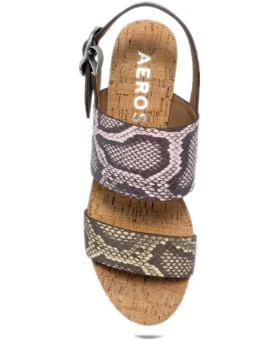 Aerosoles Camera Platform Sandal In Neutral