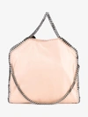 STELLA MCCARTNEY LARGE PEACH FALABELLA TOTE BAG