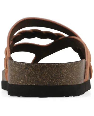 White Mountain Halogen Sandal In Brown