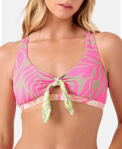 Roxy Women's Wild Adjustable Bralette In Multi
