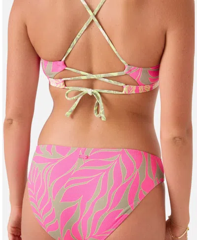 Roxy Women's Wild Adjustable Bralette In Multi