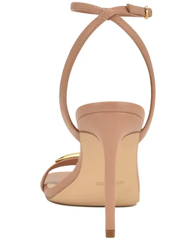 Nine West Props Ankle Strap Sandal In Neutral
