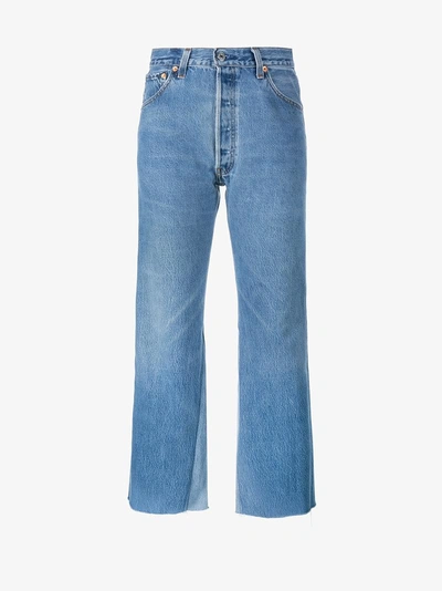 Shop Re/done 'leandra' Jeans In Blue