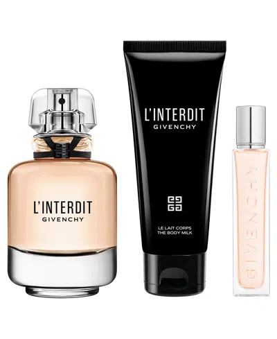 Givenchy 3-pc. L'interdit Eau De Parfum Gift Set In Transparent