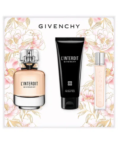 Givenchy 3-pc. L'interdit Eau De Parfum Gift Set In Transparent