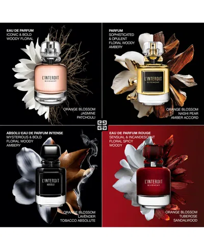 Givenchy 3-pc. L'interdit Eau De Parfum Gift Set In Transparent