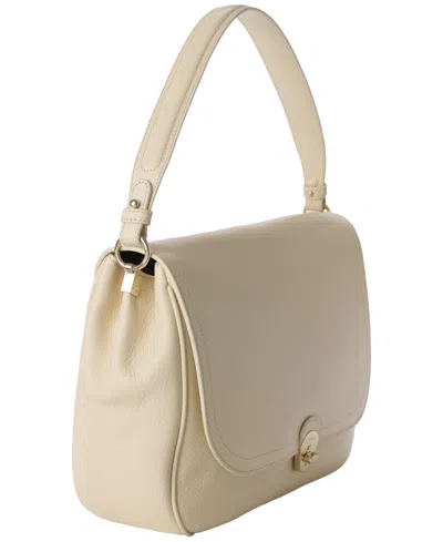 Brahmin Jolene Basel Medium Shoulder Bag In White
