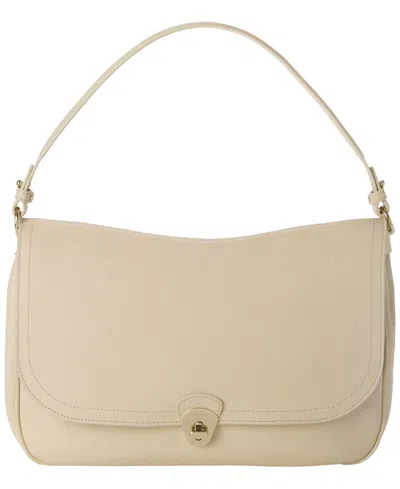 Brahmin Jolene Basel Medium Shoulder Bag In White