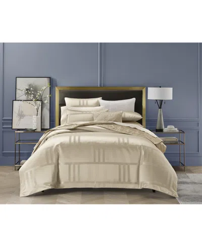 Hotel Collection Structure Gold 3-pc. Comforter Set, King, Exclusively At Macy's In Gold