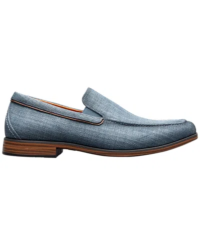 Stacy Adams Ridgely Moc Toe Slip-on Loafer In Blue