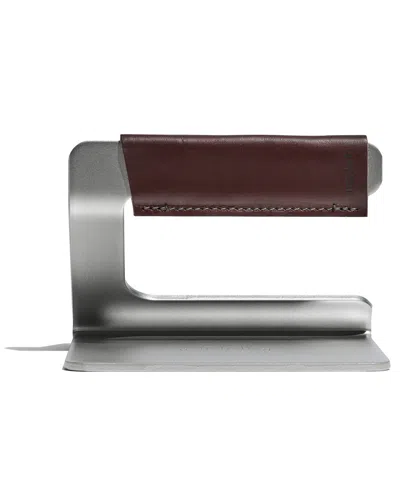 Made In Leather Handle Sleeve Grill Press In Gray