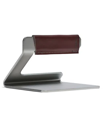 Made In Leather Handle Sleeve Grill Press In Gray