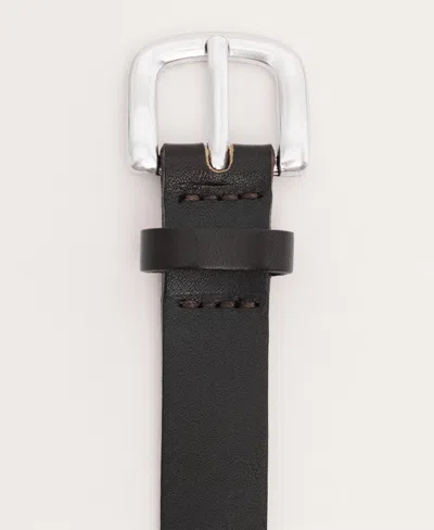 Mango Women's Stud Leather Belt In Multi