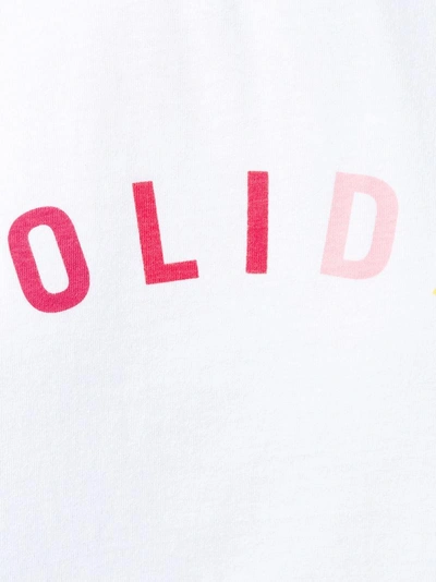 Shop Holiday White Logo Cotton T Shirt