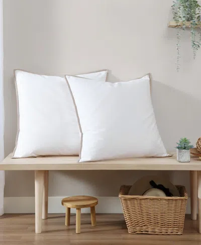 Tommy Bahama Home Basic Canvas Sham Pair, European In Multi