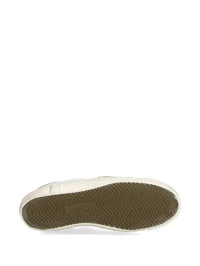 Philippe Model Triangle-patch Sneakers In White