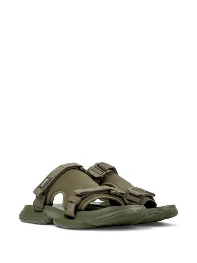 Camper Karst Strap Sandals In Green