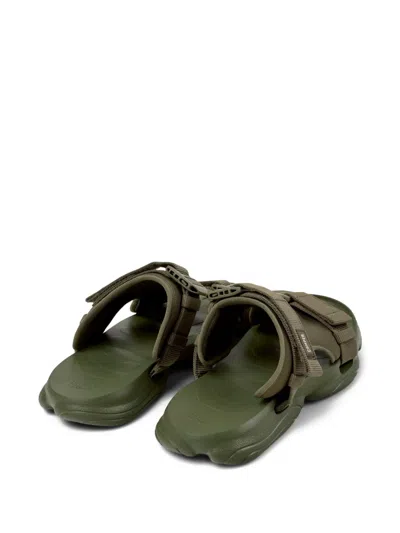 Camper Karst Strap Sandals In Green