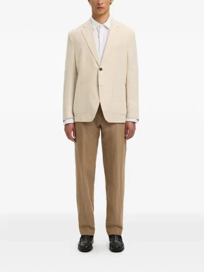 Selected Drawstring Trousers In Brown