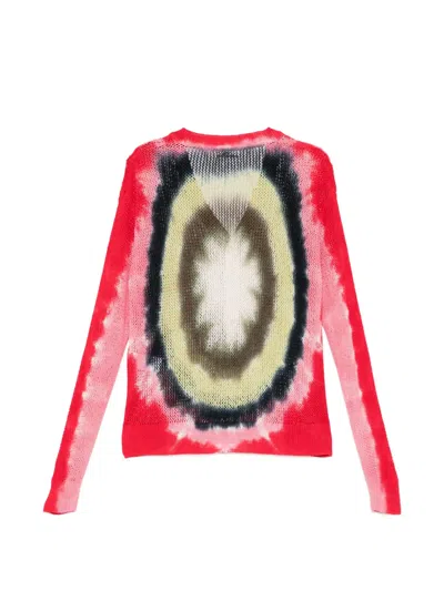 Khoki Buttoned Knit Cardigan In Multi