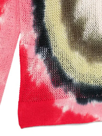 Khoki Buttoned Knit Cardigan In Multi