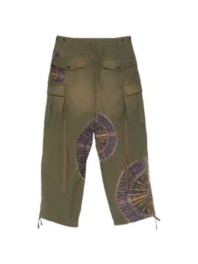 Khoki Patch Trousers In Green