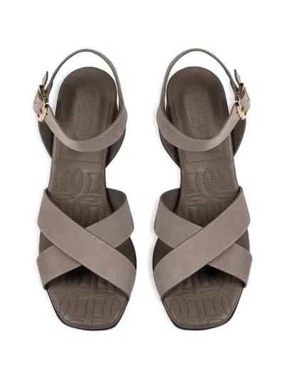 Doucal's Cross-strap Sandals In Multi