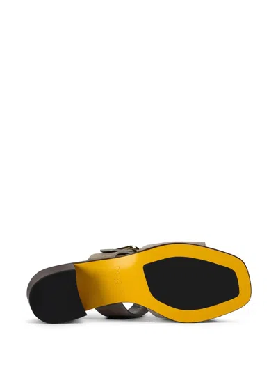 Doucal's Double-strap Suede Sandals In Multi