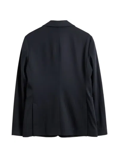Circolo 1901 Double Breasted Jacket Structured Shoulders In Blue
