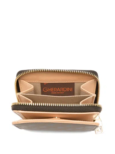 Gherardini Patterned Wallet In Multi
