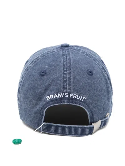Bram's Fruit Distressed Cap In Blue