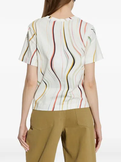 Ps By Paul Smith Patterned T-shirt In Multi