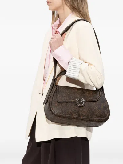 Samsoe & Samsoe Sahero Shoulder Bag In Brown