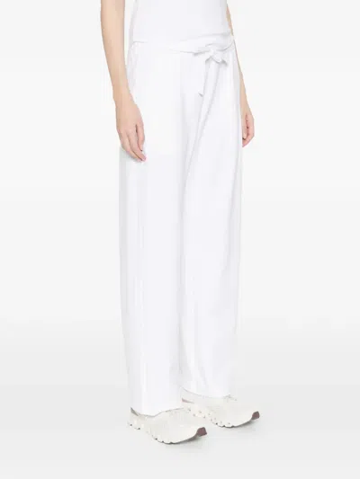 Deha Drawstring Trousers In White