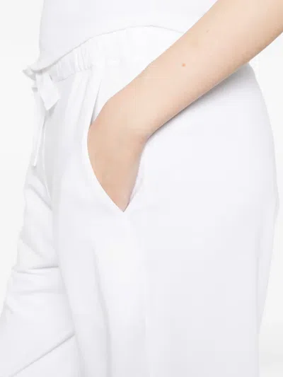 Deha Drawstring Trousers In White