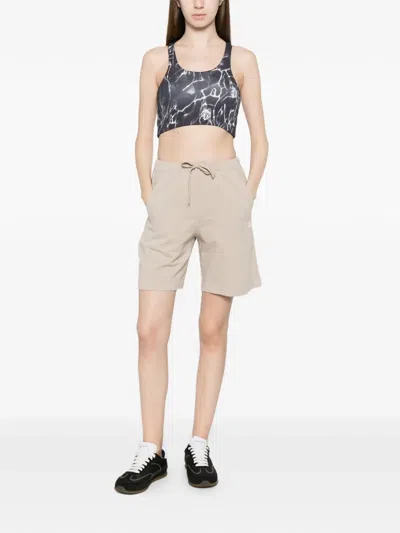 Deha Drawstring Shorts In Neutral
